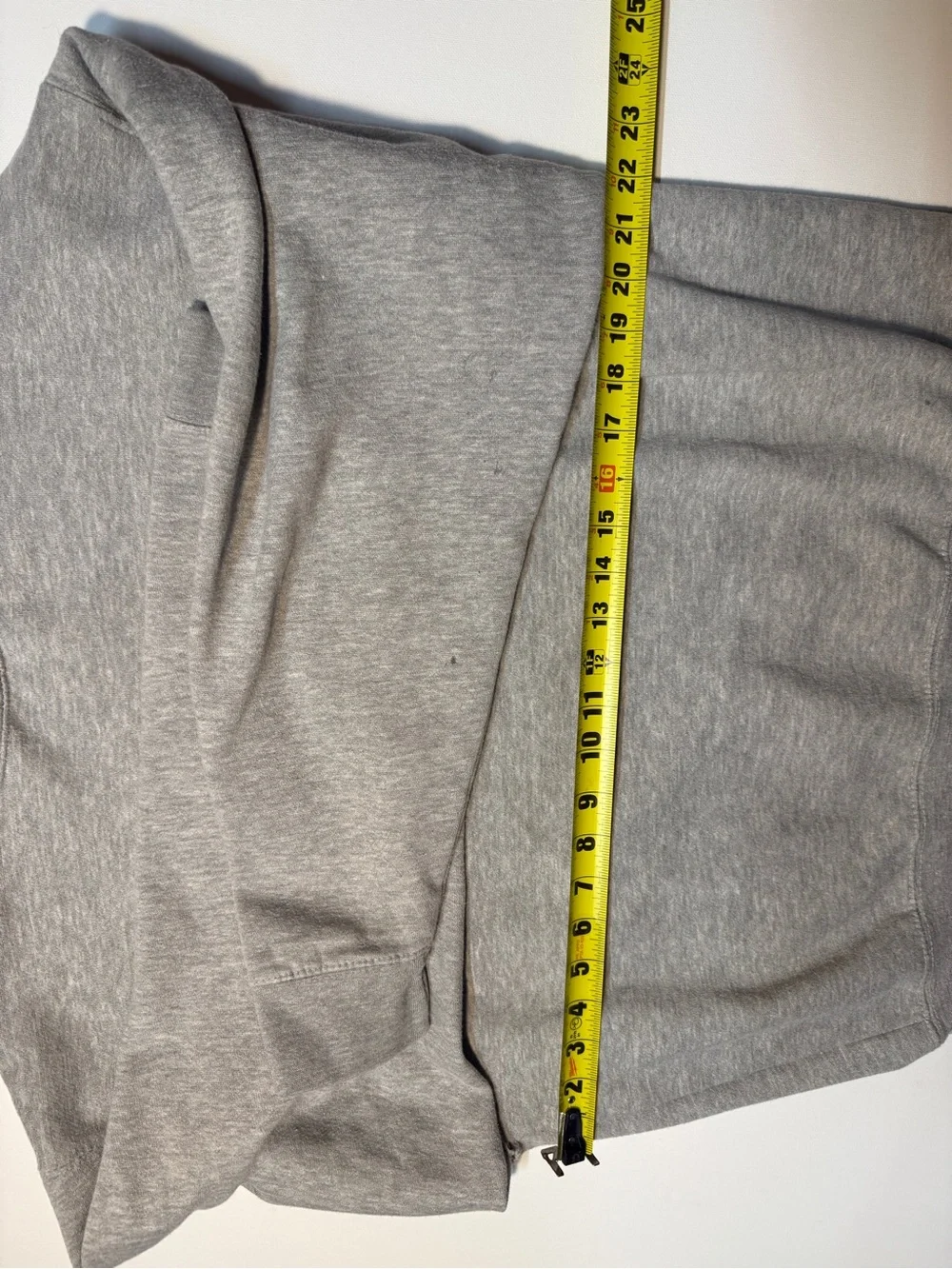 Gray Crewneck Sweatshirt with Gold & Maroon Football Logo‎
